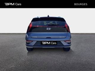 18230 : Hyundai Bourges - ELLIPSE Automobiles - HYUNDAI Bayon - Bayon - Meta Blue Métal/Toit+rétros Black - Traction - Essence