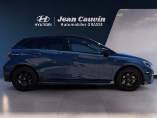 06130 : Hyundai Grasse - Garage Jean Cauvin - HYUNDAI i20 N Line Creative - i20 III - Bleu - Boîte manuelle - Essence sans plomb