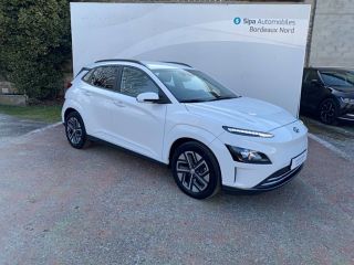 33110 : Hyundai Bordeaux Nord Le Bouscat - Sipa Automobiles - HYUNDAI KONA ELECTRIC Intuitive - KONA ELECTRIC (12/2020-08/2023) - BLANC - Automate à fonct. Continu - Courant électrique