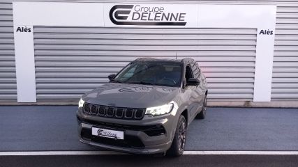 30100 : Hyundai Alès - Auto Hall - JEEP COMPASS S - COMPASS II - Gris - Boîte automatique - Essence / Courant électrique