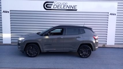 30100 : Hyundai Alès - Auto Hall - JEEP COMPASS S - COMPASS II - Gris - Boîte automatique - Essence / Courant électrique