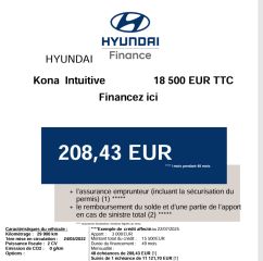 83130 : Hyundai Toulon - Autodif SAS - Groupe BALDASSARI - HYUNDAI KONA ELECTRIC Intuitive - KONA ELECTRIQUE - Bleu - Automate à fonct. Continu - Courant électrique