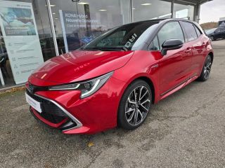 87280 : Hyundai Limoges - Motors Cars - TOYOTA Corolla - Corolla - Rouge Intense métallisé Bi-ton - Traction - Hybride : Essence/Electrique