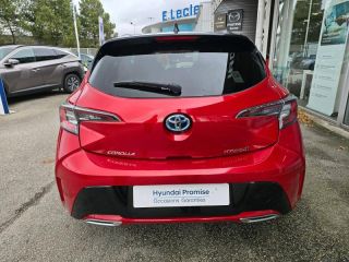 87280 : Hyundai Limoges - Motors Cars - TOYOTA Corolla - Corolla - Rouge Intense métallisé Bi-ton - Traction - Hybride : Essence/Electrique