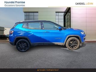 62800 : Hyundai Lens - Groupe Lempereur - JEEP Compass - Compass - Blue Italia  toit noir - Traction - Diesel