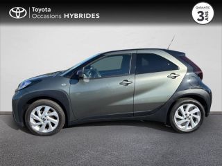 50000 : Hyundai Saint-Lô - GCA - TOYOTA Aygo X - Aygo X - Bi-Ton Vert Cardamome métal/Toit noir - Traction - Essence