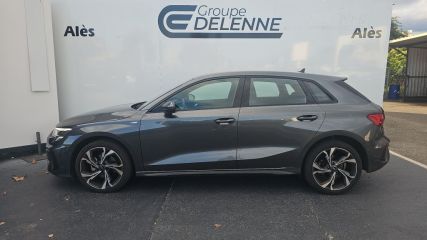 30100 : Hyundai Alès - Auto Hall - AUDI A3 SPORTBACK S Line - A3/S3/RS3 IV - Gris - Automate sequentiel - Diesel