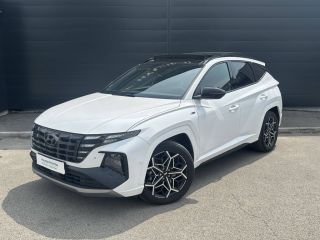 21300 : Hyundai Dijon - Privilège Automobiles - HYUNDAI TUCSON N Line Executive - TUCSON IV - BLANC - Boîte automatique - Essence / Courant électrique