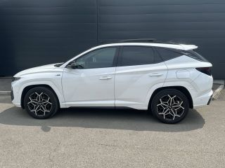 21300 : Hyundai Dijon - Privilège Automobiles - HYUNDAI TUCSON N Line Executive - TUCSON IV - BLANC - Boîte automatique - Essence / Courant électrique