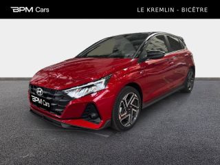 94270 : Hyundai Kremlin-Bicêtre - ELLIPSE Automobiles - HYUNDAI i20 - i20 - Dragon Red Métal/Toit+rétros Black - Traction - Essence