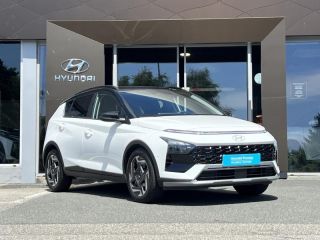 29000 : Hyundai Quimper - Iroise Automobiles - HYUNDAI Bayon - Bayon - Atlas White/Toit+rétros Black - Traction - Essence