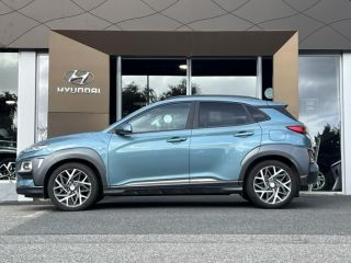 29000 : Hyundai Quimper - Iroise Automobiles - HYUNDAI Kona - Kona - Blue Lagoon - Traction - Hybride : Essence/Electrique