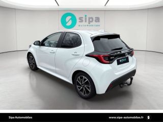 33140 : Hyundai Bordeaux Sud Villenave d'Ornon - Sipa Automobiles - TOYOTA YARIS HYBRIDE MY22 Design - YARIS IV - Blanc - Automate à fonct. Continu - Essence / Courant électrique