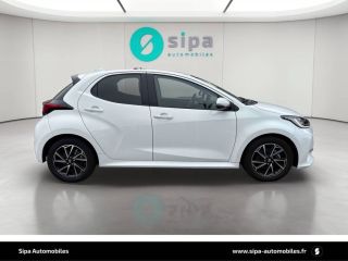 33140 : Hyundai Bordeaux Sud Villenave d'Ornon - Sipa Automobiles - TOYOTA YARIS HYBRIDE MY22 Design - YARIS IV - Blanc - Automate à fonct. Continu - Essence / Courant électrique