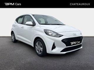 36000 : Hyundai Châteauroux - BPM Cars - HYUNDAI i10 - i10 - Atlas White - Traction - Essence
