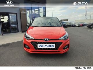50000 : Hyundai Saint-Lô - GCA - HYUNDAI i20 - i20 - Tomato /noir - Traction - Essence