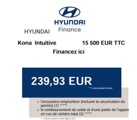 83130 : Hyundai Toulon - Autodif SAS - Groupe BALDASSARI - HYUNDAI KONA ELECTRIC Intuitive - KONA ELECTRIQUE - BLANC - Automate à fonct. Continu - Courant électrique