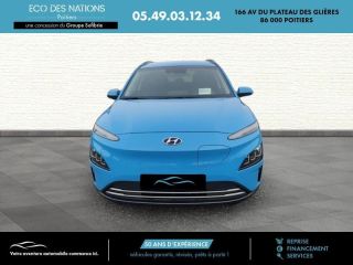 86000 : Hyundai Poitiers - Eco des Nations - HYUNDAI Kona - Kona - Bleu - Traction - Electrique
