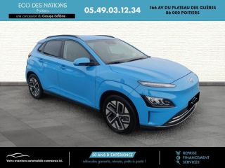 86000 : Hyundai Poitiers - Eco des Nations - HYUNDAI Kona - Kona - Bleu - Traction - Electrique