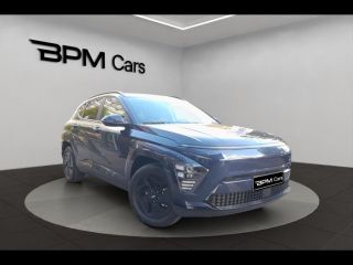 92250 : Hyundai La Garenne-Colombes - BPM Cars - HYUNDAI Kona - Kona - Sailing Blue métallisé - Traction - Electrique