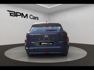 92250 : Hyundai La Garenne-Colombes - BPM Cars - HYUNDAI Kona - Kona - Sailing Blue métallisé - Traction - Electrique