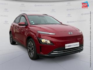67800 : Hyundai Strasbourg - HESS Automobile - HYUNDAI Kona - Kona - Sunset Red Métal - Traction - Electrique