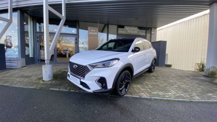 59650 : Hyundai Lille Villeneuve-d&#039;Ascq - V2 Automobiles - HYUNDAI TUCSON N Line - TUCSON III - BLANC - Boîte séquentielle - Diesel