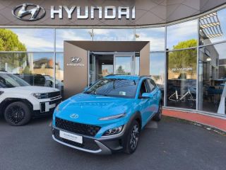 19100 : Hyundai Brive-la-Gaillarde - Garage Pouget - HYUNDAI Kona - Kona - Bleu - Traction - Hybride : Essence/Electrique