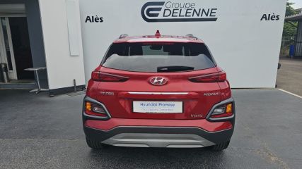30100 : Hyundai Alès - Auto Hall - HYUNDAI KONA HYBRID Creative - KONA - Rouge - Automate sequentiel - Essence / Courant électrique