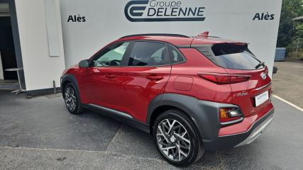 30100 : Hyundai Alès - Auto Hall - HYUNDAI KONA HYBRID Creative - KONA - Rouge - Automate sequentiel - Essence / Courant électrique