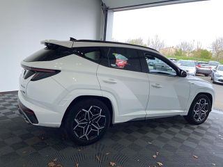 85000 : Hyundai La Roche-sur-Yon - Océane Auto - HYUNDAI TUCSON N Line Executive - TUCSON IV - Blanc - Automate sequentiel - Diesel