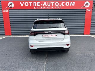 30100 : Hyundai Alès - Auto Hall - VOLKSWAGEN T-CROSS R-Line - T-CROSS - Blanc Pur - Automate sequentiel - Essence sans plomb