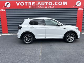 30100 : Hyundai Alès - Auto Hall - VOLKSWAGEN T-CROSS R-Line - T-CROSS - Blanc Pur - Automate sequentiel - Essence sans plomb