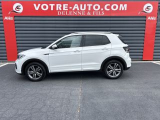 30100 : Hyundai Alès - Auto Hall - VOLKSWAGEN T-CROSS R-Line - T-CROSS - Blanc Pur - Automate sequentiel - Essence sans plomb