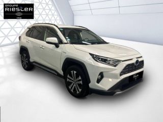02200 : Hyundai Soissons - Protea by Riester - TOYOTA RAV4 HYBRIDE MY20 Lounge - RAV4 V - Blanc - Automate à fonct. Continu - Essence / Courant électrique