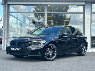 57200 : Hyundai Sarreguemines - Theobald Automobiles - HONDA Civic - Civic - Noir Cristal Nacré - Traction - Hybride : Essence/Electrique