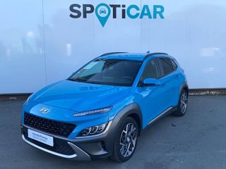 33140 : Hyundai Bordeaux Sud Villenave d&#039;Ornon - Sipa Automobiles - HYUNDAI KONA HYBRID Intuitive - KONA - BLEU CLAIR - Automate sequentiel - Essence / Courant électrique