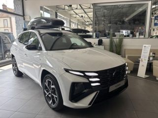 89100 : Hyundai Sens - APS - HYUNDAI Tucson - Tucson - Serenity White Métal - Traction - Hybride : Essence/Electrique