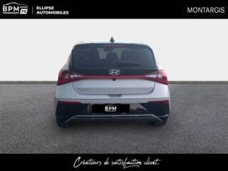 45200 : Hyundai Montargis - ELLIPSE Automobiles - HYUNDAI i20 - i20 - Sleek Silver Métal/Toit/rétros Black - Traction - Essence/Micro-Hybride