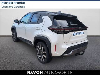 42100 : Hyundai Saint-Etienne - Ravon Automobile - TOYOTA YARIS CROSS HYBRIDE Premiere - YARIS CROSS HYBRIDE (01/2024) - Blanc - Automate à fonct. Continu - Essence / Courant électrique