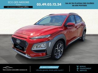 86000 : Hyundai Poitiers - Eco des Nations - HYUNDAI Kona - Kona - Pulse Red - Traction - Hybride : Essence/Electrique