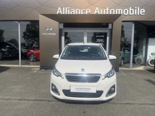 28600 : Hyundai Chartres - Alliance Automobile - PEUGEOT 108 - 108 - Bleu Calvi (M) - Traction - Essence