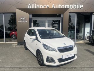 28600 : Hyundai Chartres - Alliance Automobile - PEUGEOT 108 - 108 - Bleu Calvi (M) - Traction - Essence