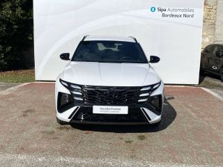 33110 : Hyundai Bordeaux Nord Le Bouscat - Sipa Automobiles - HYUNDAI TUCSON N Line Creative - TUCSON IV - BLANC - Boîte automatique - Essence / Courant électrique