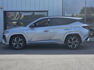 57685 : Hyundai Metz - Theobald Automobiles - HYUNDAI Tucson - Tucson - Shimmering Silver/Toit/rétros Black - Traction - Hybride : Essence/Electrique