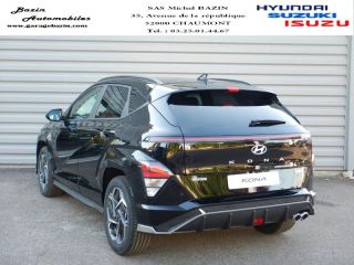 52000 : Hyundai Chaumont - Garage Michel Bazin - HYUNDAI Kona - Kona - Abyss Black perlé métallisé - Traction - Hybride : Essence/Electrique
