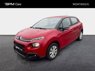 92130 : Hyundai ISSY-LES-MOULINEAUX - BPM Cars - CITROEN C3 - C3 - Rouge Elixir (S) - Traction - Essence