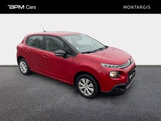 92130 : Hyundai ISSY-LES-MOULINEAUX - BPM Cars - CITROEN C3 - C3 - Rouge Elixir (S) - Traction - Essence