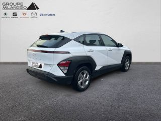13290 : Hyundai Aix en Provence - Cap Milanesio - HYUNDAI KONA Intuitive - KONA (02/2023) - Blanc - Automate sequentiel - Essence / Courant électrique