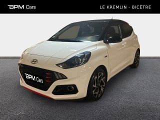 94270 : Hyundai Kremlin-Bicêtre - BPM Cars - HYUNDAI i10 - i10 - Atlas White/Toit/rétros Black - Traction - Essence